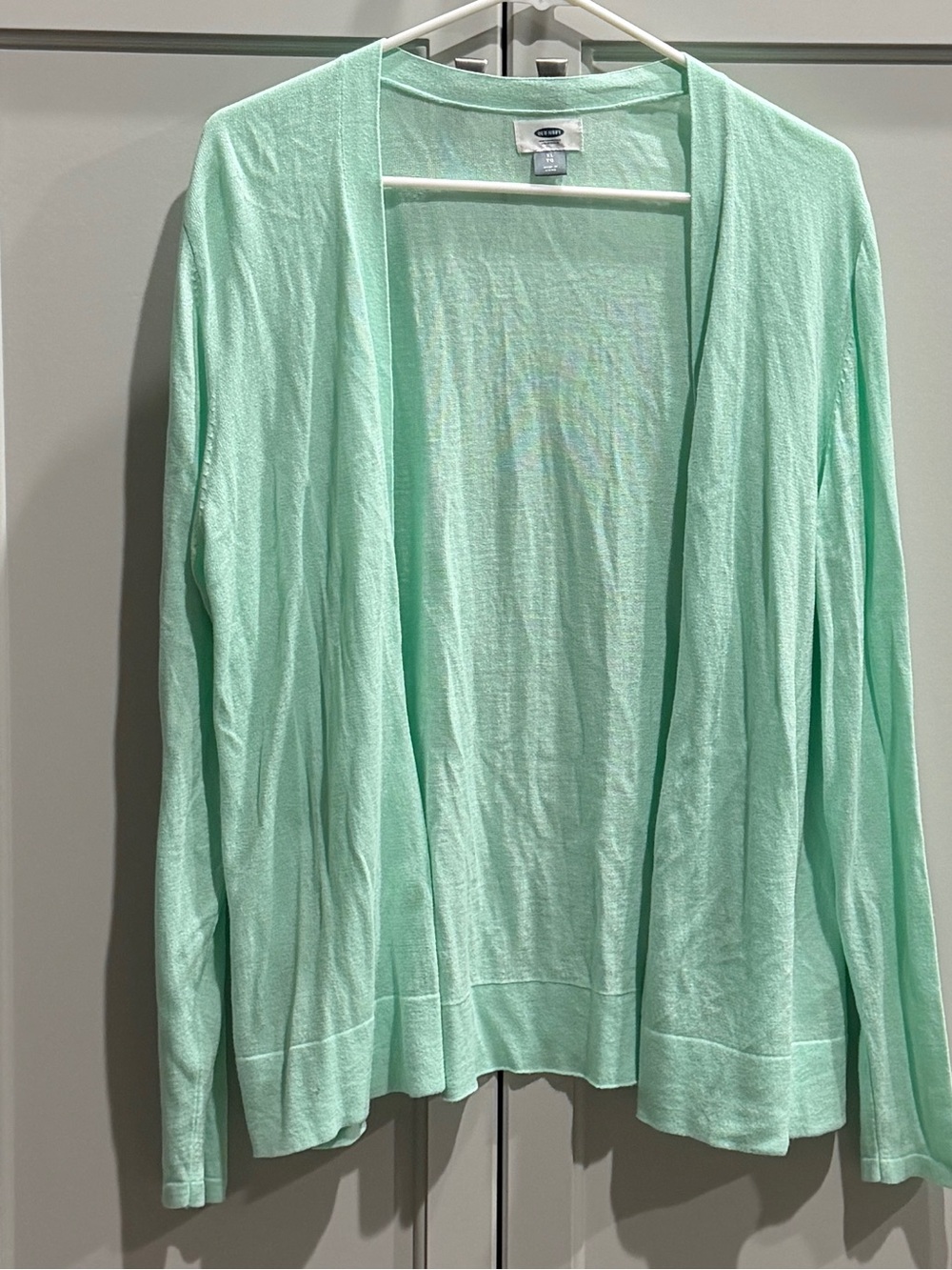 Old Navy Mint Green Lightweight Open-Front Cardigan
